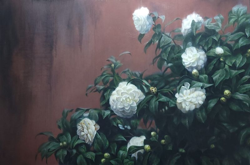 《青山‧依舊在》黃坤伯油畫個展